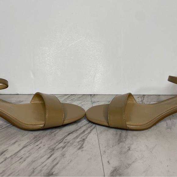 Michael Kors Serena Tan Leather Heeled Sandal 7M - Picture 6 of 15